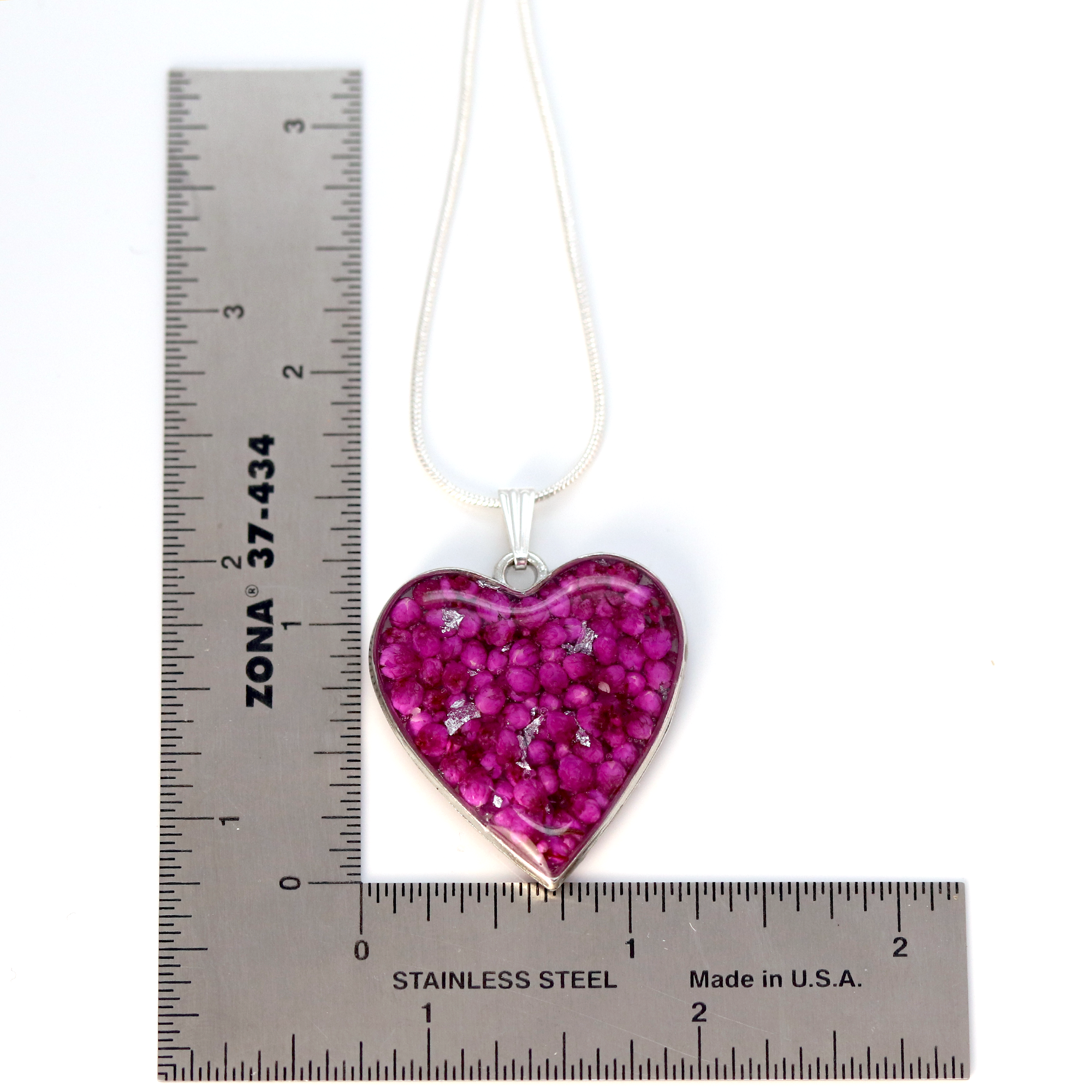 Rosé Amoré Heart Limited Edition Pendant and Bracelet Set in Fuchsia Pink image 14