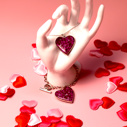 Rosé Amoré Limited Edition Heart-Shaped Pendant - Calico Unicorn