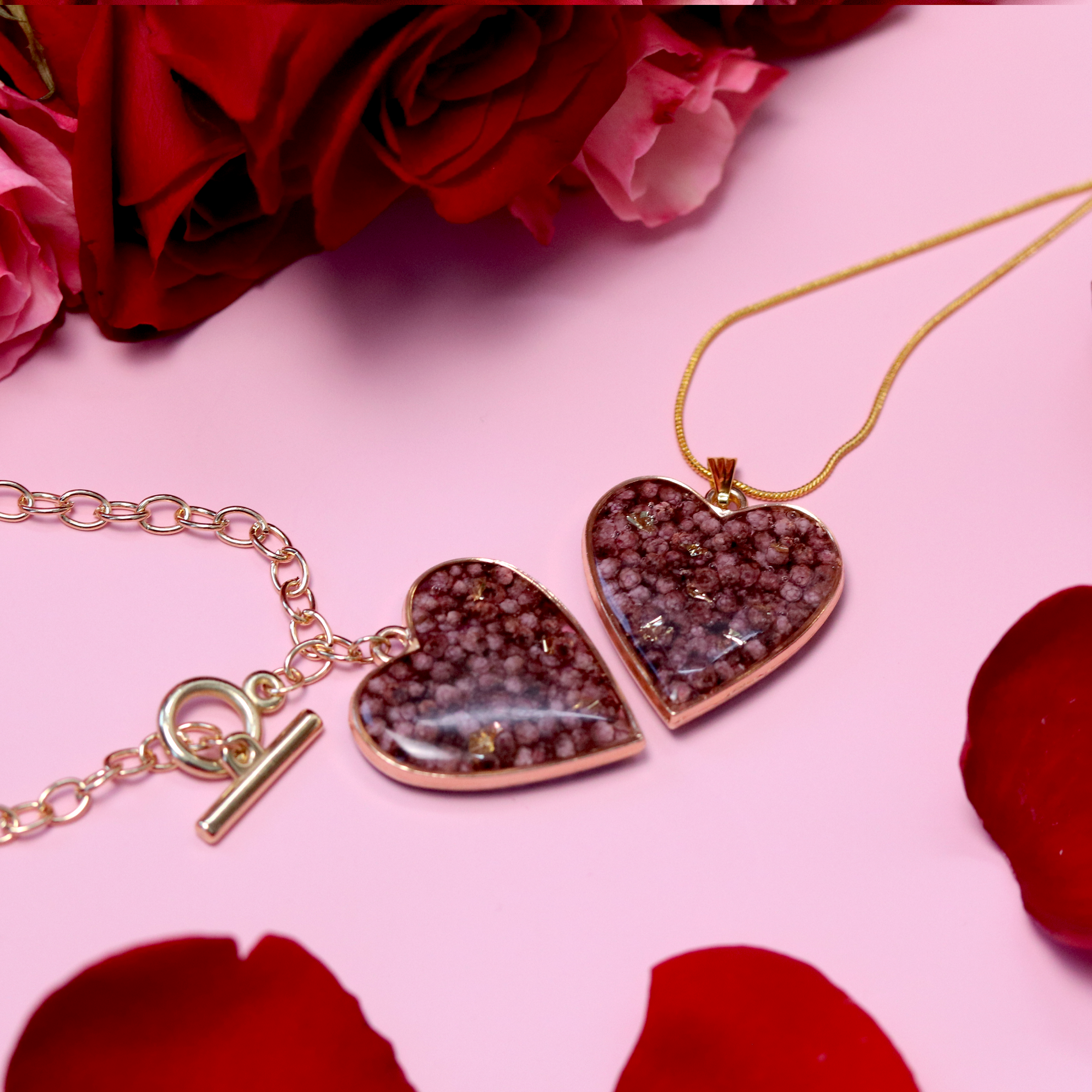 Rosé Amoré Limited Edition Heart-Shaped Pendant - Calico Unicorn