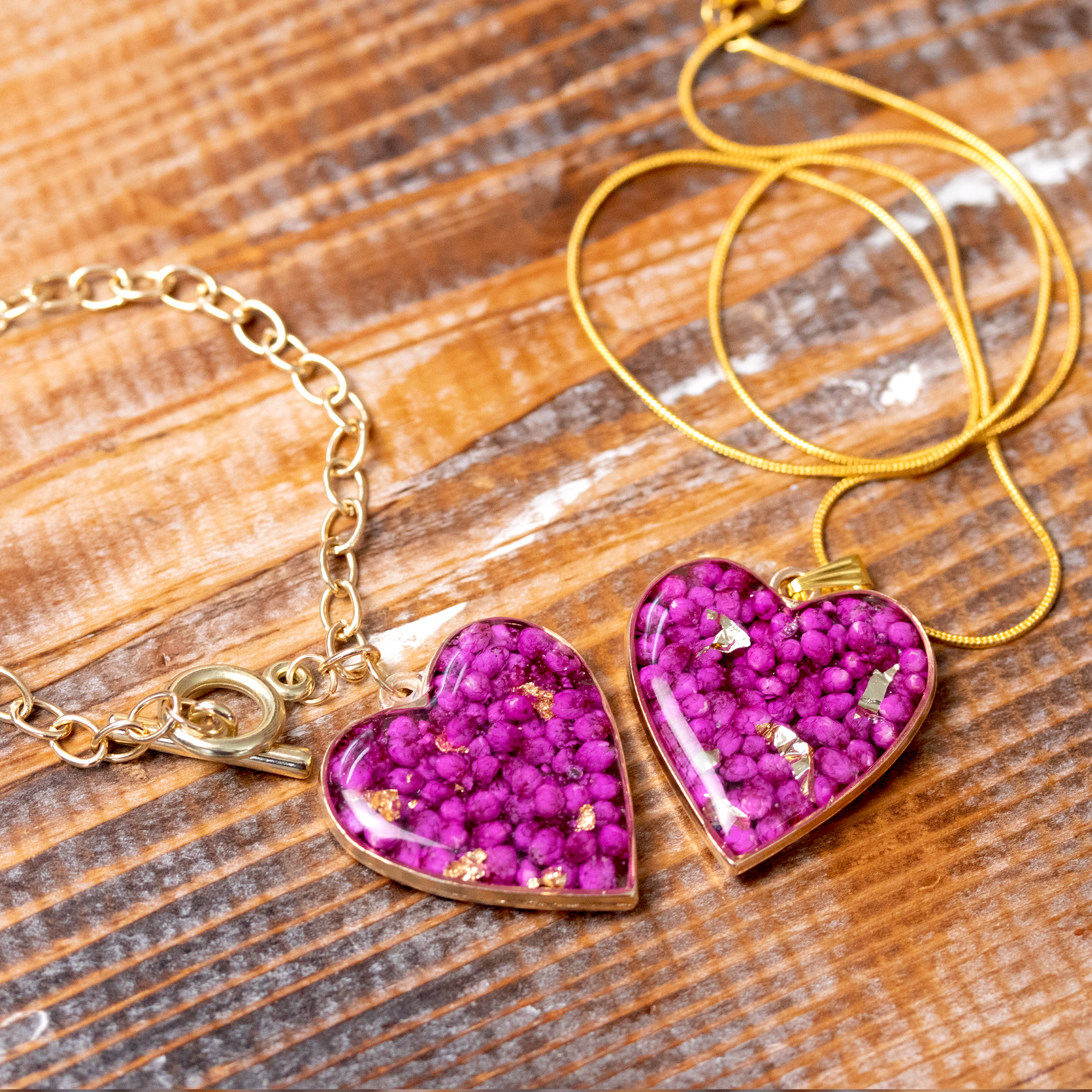 Rosé Amoré Limited Edition Heart-Shaped Pendant - Calico Unicorn