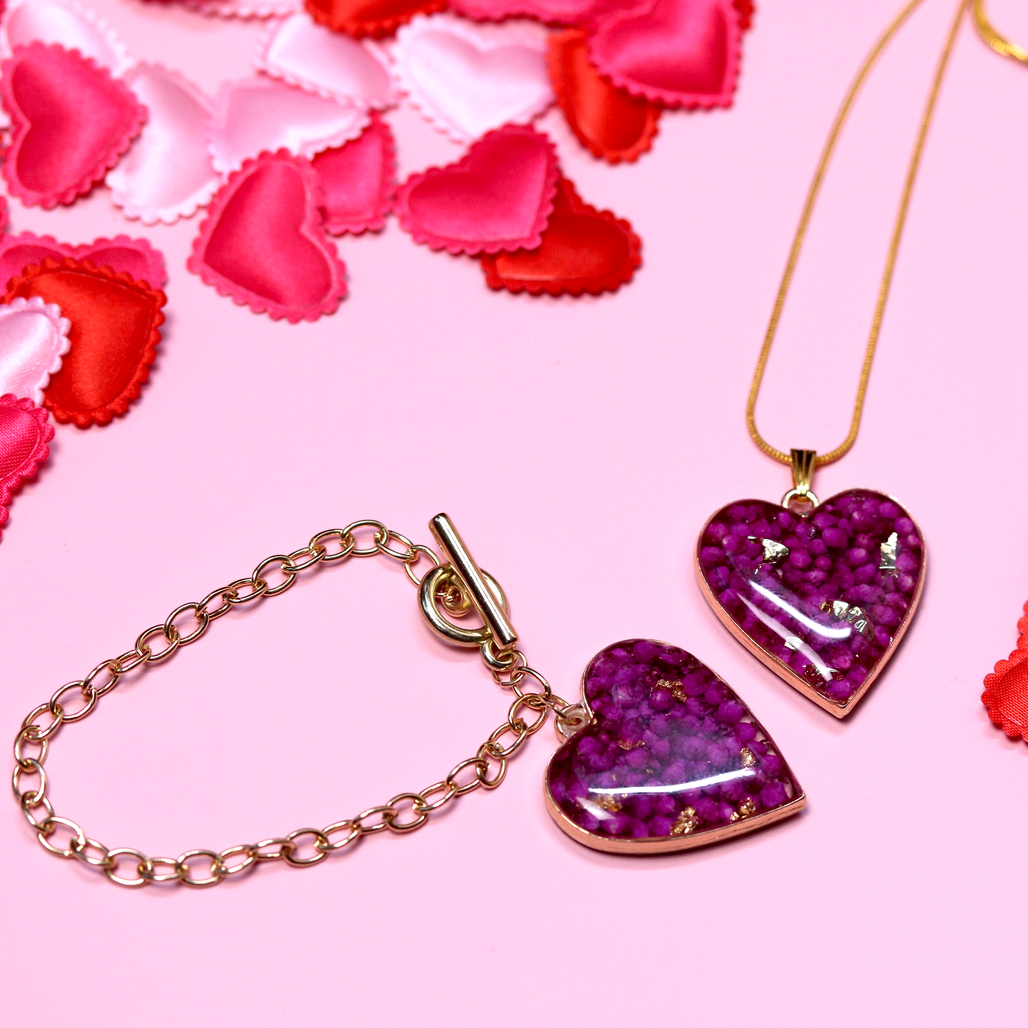 Rosé Amoré Limited Edition Heart-Shaped Pendant - Calico Unicorn