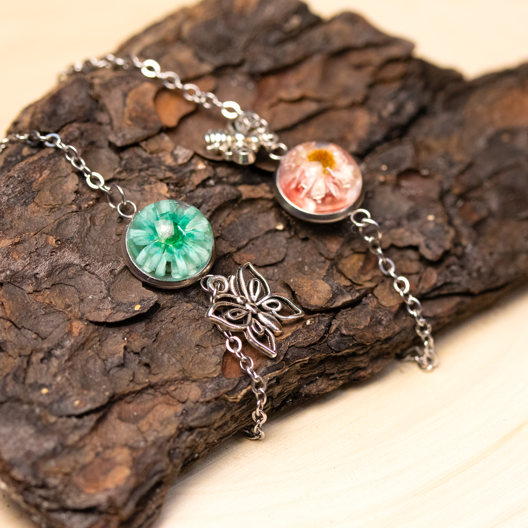 Dainty Colorful Daisy Bracelet/Anklet