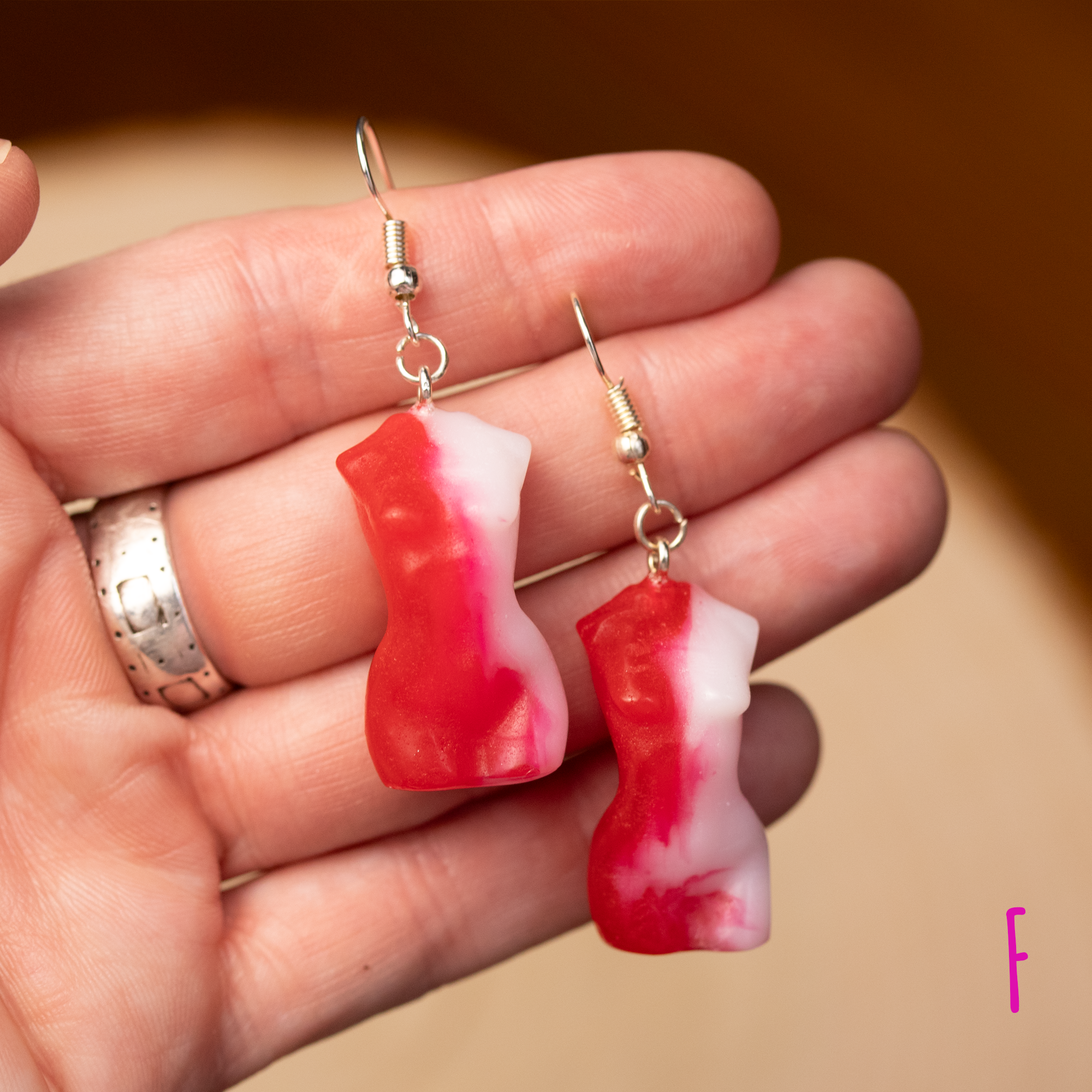 Goddess Torso-Shaped Earrings