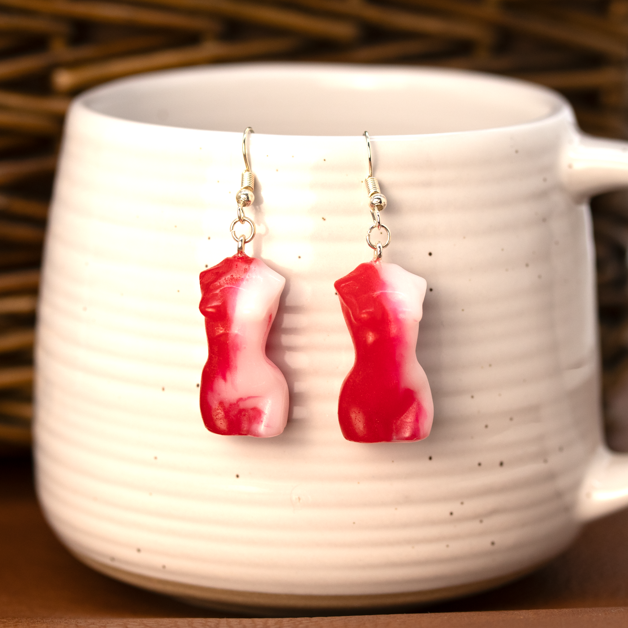 Goddess Torso-Shaped Earrings