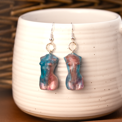 Goddess Torso-Shaped Earrings