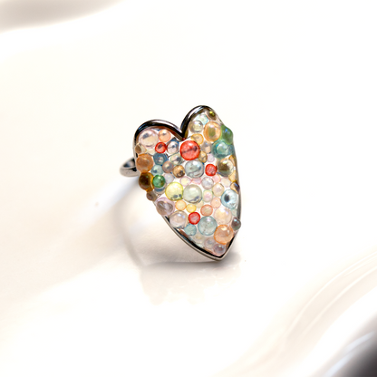 Glass bubble heart adjustable ring 4.png