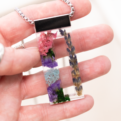 Flower slide top bezel open rectangle pendant.png